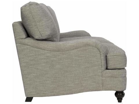 Bernhardt Tarleton Mocha Gray Upholstered Sofa | Bhb4267G with regard to Bernhardt Tarleton Short Sofa, Gray